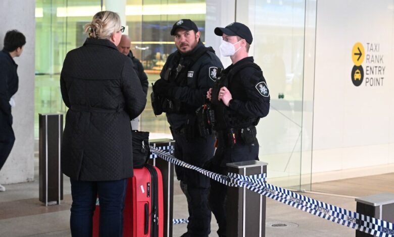 Disparan en aeropuerto de la capital de Australia 1 Disparan en aeropuerto de la capital de Australia