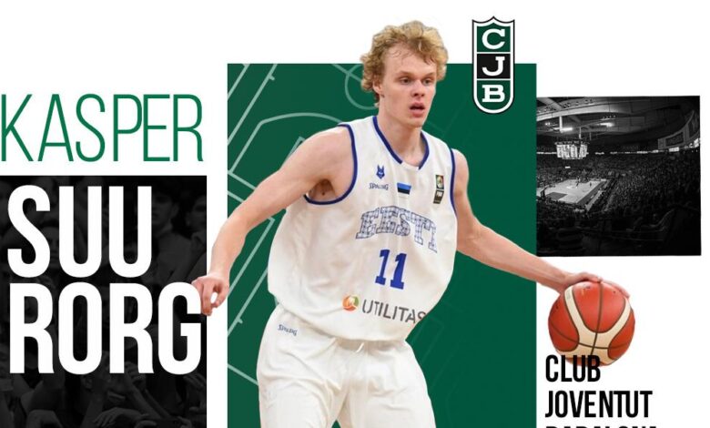 El Joventut ficha al base estonio Kasper Suurorg para el CB Prat 1 El Joventut ficha al base estonio Kasper Suurorg para el CB Prat