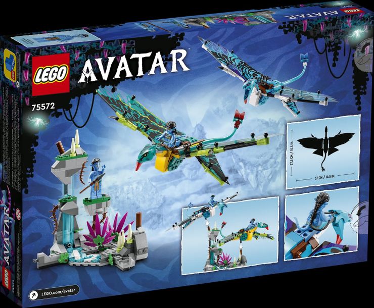El nuevo set LEGO Avatar incluye Banshees voladores y montañas flotantes 2 El nuevo set LEGO Avatar incluye Banshees voladores y montanas.5