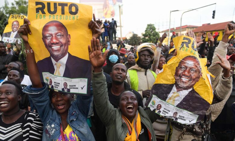 Kenia elige a William Ruto como presidente en una tensa jornada con golpes en la comisión electoral 1 Kenia elige a William Ruto como presidente en una tensa jornada con golpes en la comisión electoral