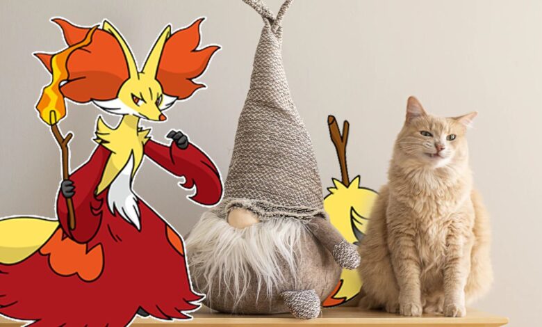 Pokemon Abilities We Wish Our Pets Had In Real Life Magician Cat And Delphox
