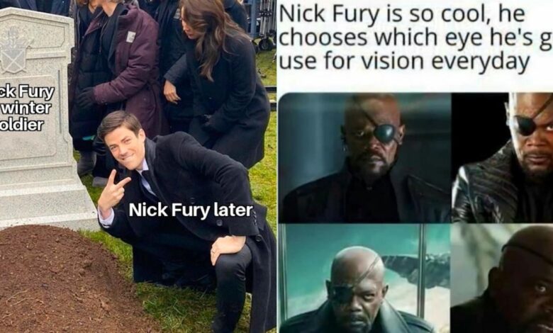 MCU: 10 memes que resumen perfectamente a Nick Fury como personaje 1 MCU: 10 memes que resumen perfectamente a Nick Fury como personaje