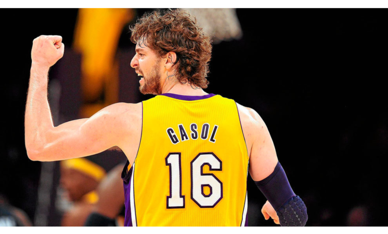 Retiran Lakers el número 16 del español Pau Gasol | Video 1 Retiran Lakers el número 16 del español Pau Gasol | Video