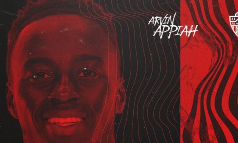 Appiah se marcha del Almería, que lo cede al Tenerife 1 Appiah se marcha del Almería, que lo cede al Tenerife