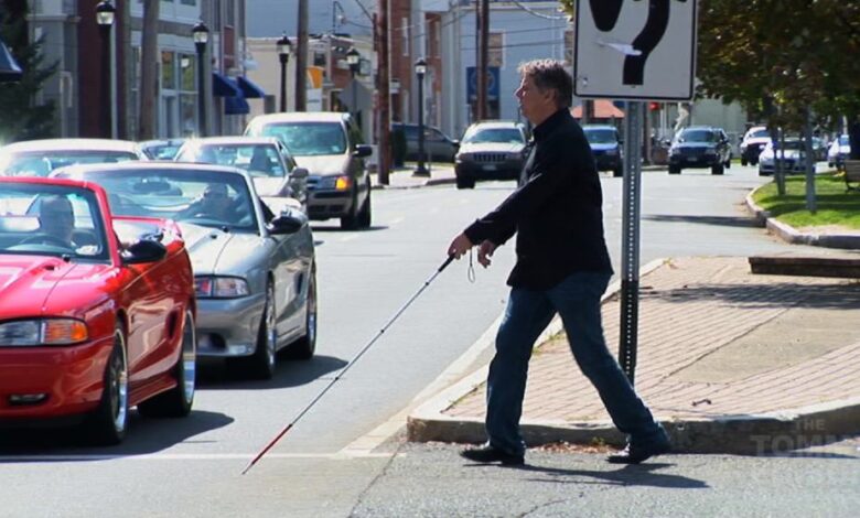 Bastón para ciegos: Cómo se usa 1 Baston para ciegos Como se usa