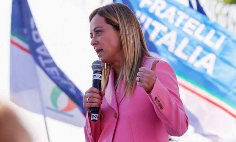 La derecha triunfa en Italia y Meloni será primera ministra: sondeos 1 La derecha triunfa en Italia y Meloni será primera ministra: sondeos