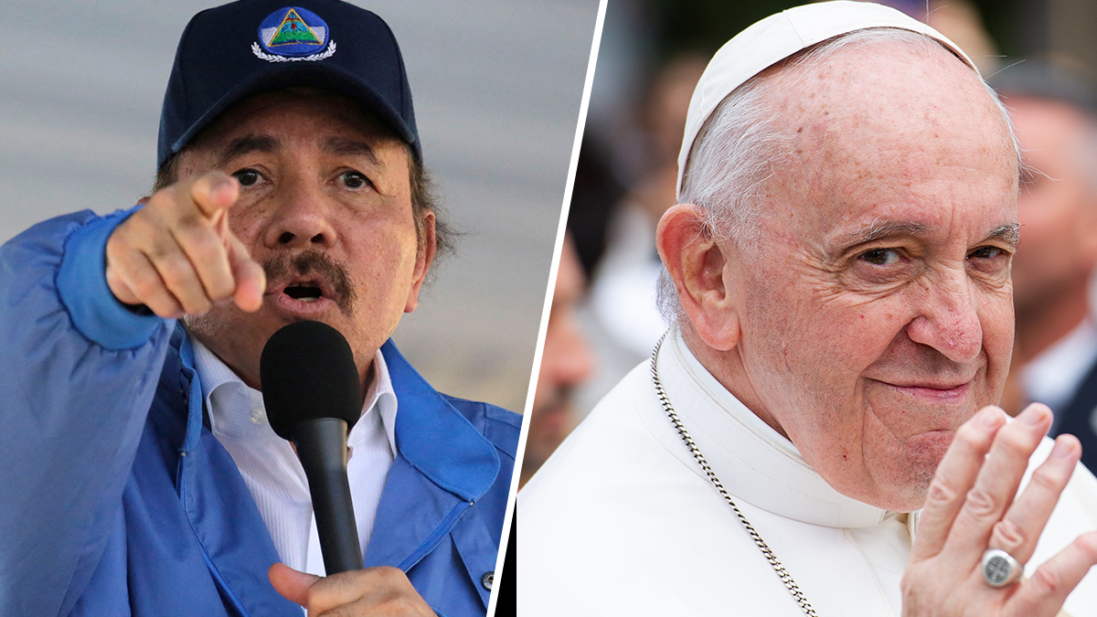 Ortega dispara contra el Papa Francisco y la Iglesia católica: “¿Desde cuándo los curas están para dar golpe de Estado?” 1 Ortega dispara contra el Papa Francisco y la Iglesia catolica