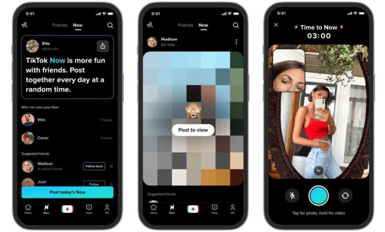 TikTok acaba de lanzar un clon de BeReal llamado TikTok Now 1 TikTok acaba de lanzar un clon de BeReal llamado TikTok Now