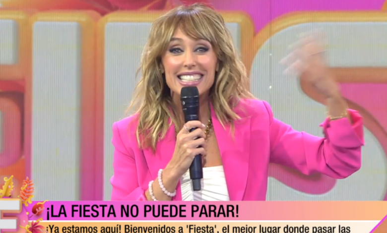 'Fiesta': las redes dictan sentencia al estreno del nuevo programa de Emma García en Telecinco