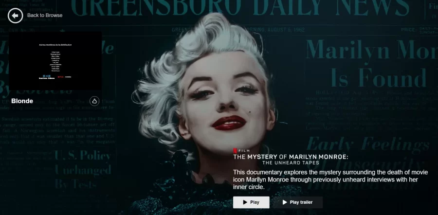 misterio de marilyn monroe sugerencia documental misterio de marilyn monroe sugerencia documental
