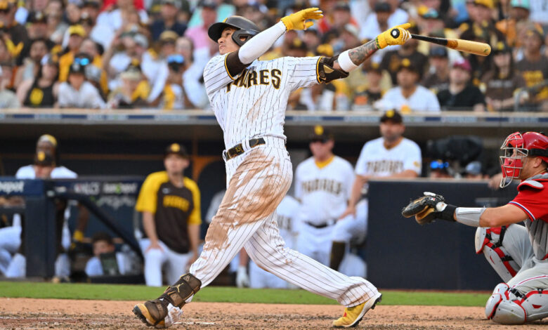 MLB: Padres anotan 5 en la quinta para empatar la Serie de Campeonato de la Nacional | Video 1 MLB: Padres anotan 5 en la quinta para empatar la Serie de Campeonato de la Nacional | Video