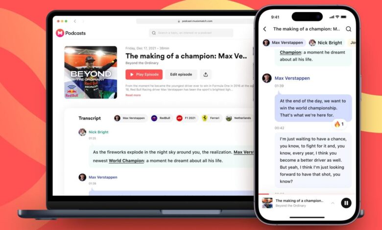 Musixmatch lanza una plataforma de podcasts para la transcripción impulsada por la IA y la comunidad 1 Musixmatch lanza una plataforma de podcasts para la transcripción impulsada por la IA y la comunidad