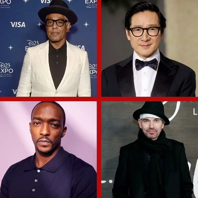 Giancarlo Esposito Ke Huy Quan Anthony Mackie Billy Bob Thornton El estado eléctrico Giancarlo Esposito Ke Huy Quan Anthony Mackie Billy Bob Thornton El estado eléctrico