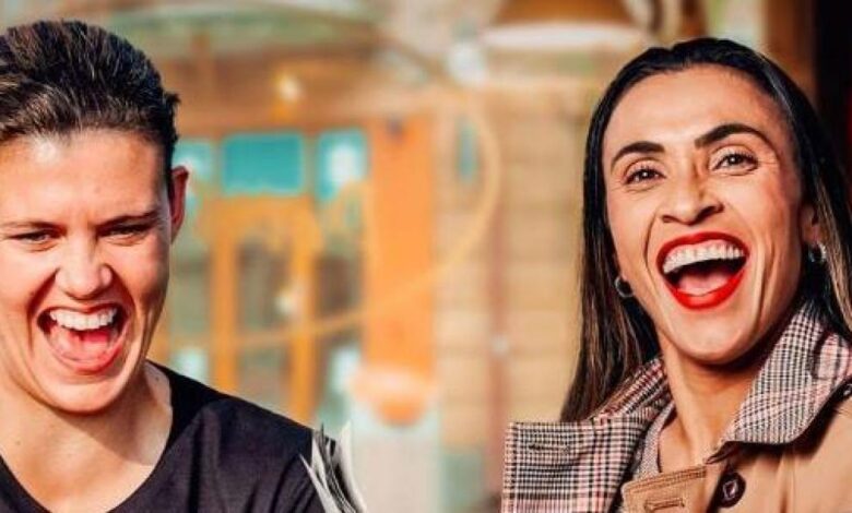 La 'respuesta' viral de Marta y Sinclair al récord de CR7 en el Mundial 1 La 'respuesta' viral de Marta y Sinclair al récord de CR7 en el Mundial