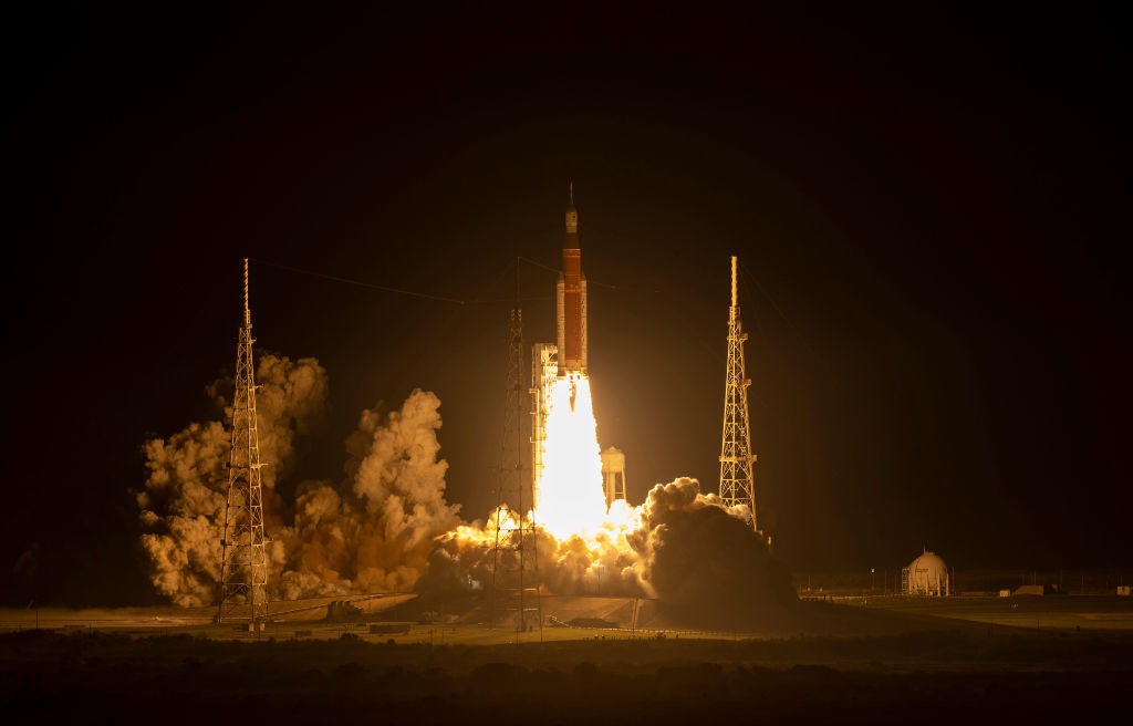La NASA lanza Artemis I con éxito después de meses de retrasos 1 La NASA lanza Artemis I con exito despues de meses
