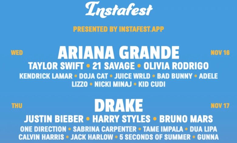 La aplicación Instafest te permite crear tu propia lista de festivales desde Spotify 1 La aplicación Instafest te permite crear tu propia lista de festivales desde Spotify