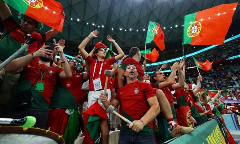 Qatar 2022: Calientan lusitanos y charrúas el ambiente en el Estadio Lusail | Fotogalería 1 Qatar 2022: Calientan lusitanos y charrúas el ambiente en el Estadio Lusail | Fotogalería
