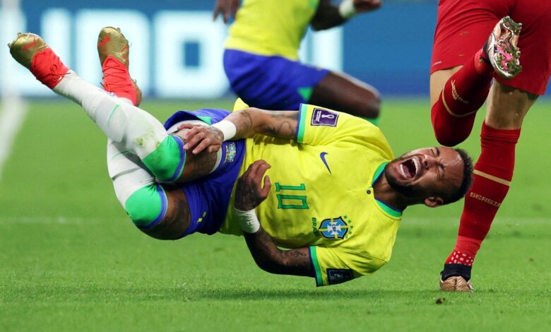 Qatar 2022: Neymar se perderá, al menos, el siguiente partido del Mundial por lesión 1 Qatar 2022: Neymar se perderá, al menos, el siguiente partido del Mundial por lesión