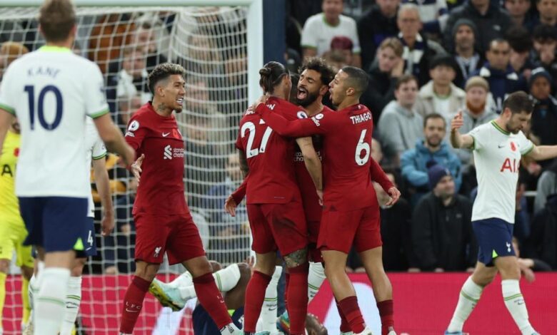 Salah bigolea y el Liverpool tumba al Tottenham 1 Salah bigolea y el Liverpool tumba al Tottenham