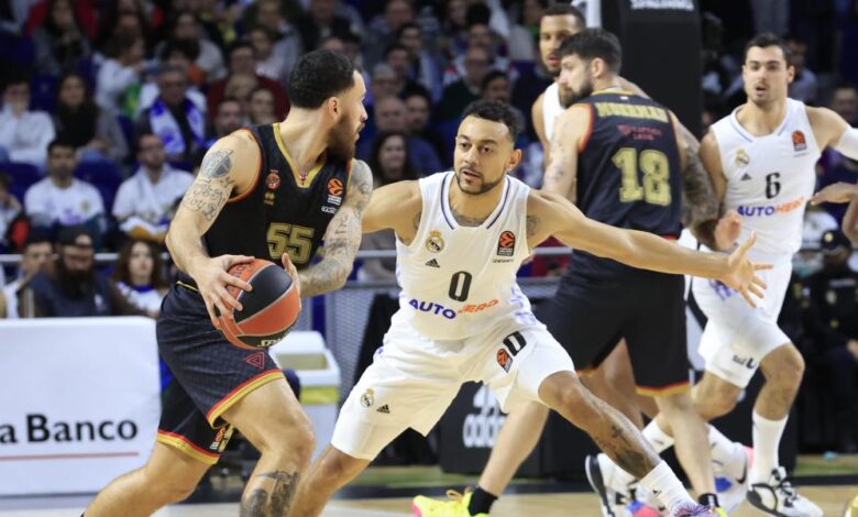 94-95: Mike James rompe la racha de victorias del Madrid 1 94-95: Mike James rompe la racha de victorias del Madrid