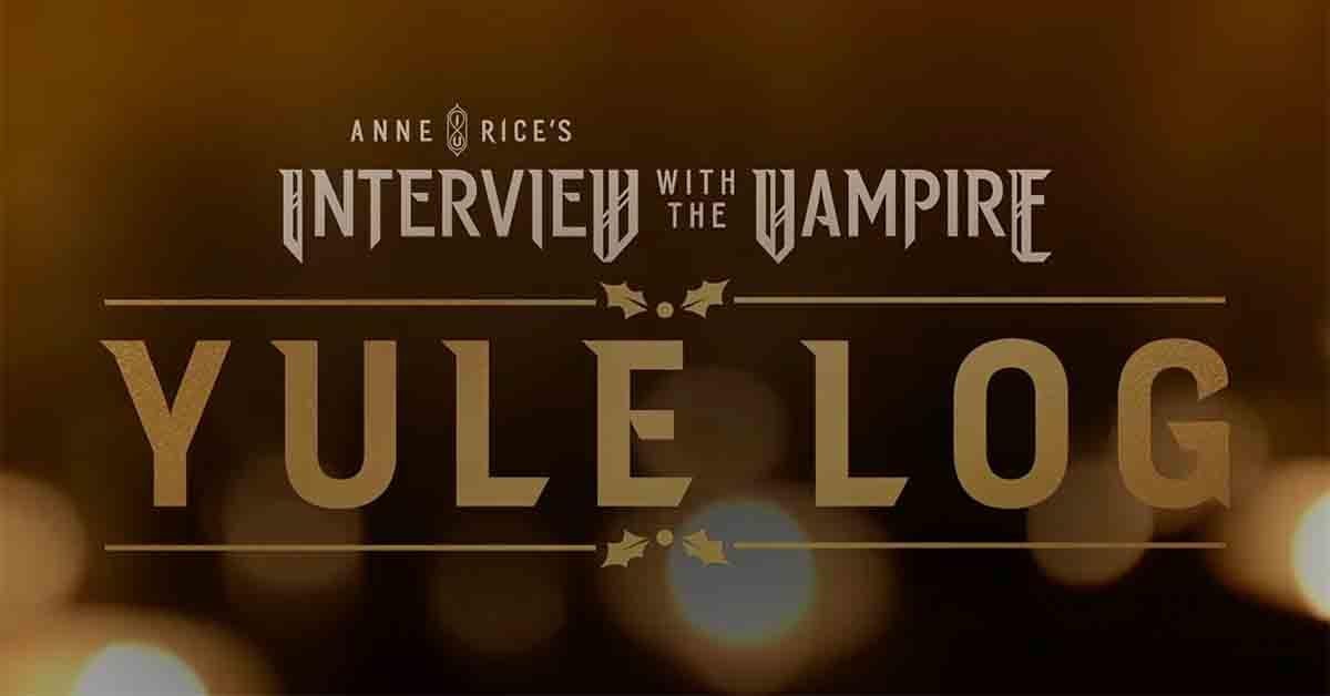 AMC comparte una entrevista con el vampiro Yule Log para las fiestas 1 AMC comparte una entrevista con el vampiro Yule Log para