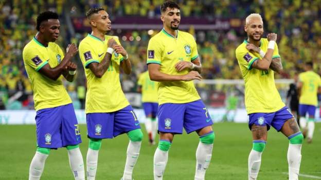 Brasil 4-1 Corea del Sur: Deslumbrante Brasil desmantela a Corea del Sur para establecer cuartos de final contra Croacia 1 Brasil 4-1 Corea del Sur: Deslumbrante Brasil desmantela a Corea del Sur para establecer cuartos de final contra Croacia
