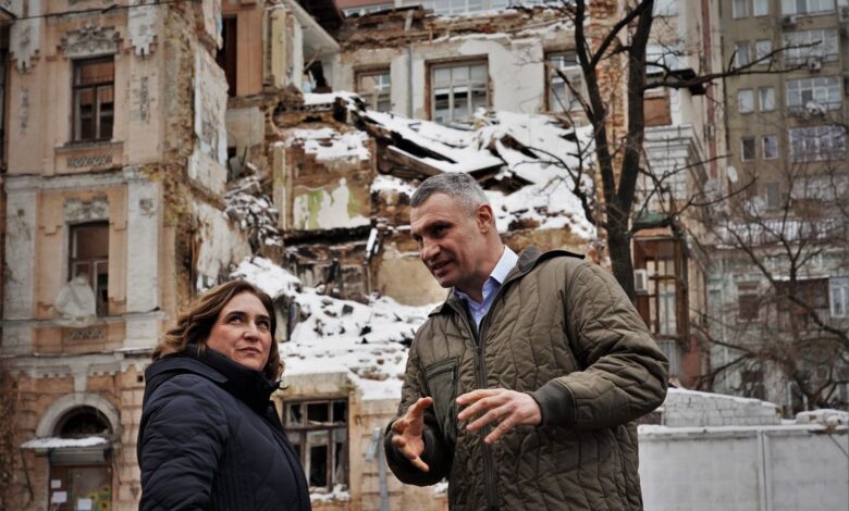Colau pide en Kiev que la UE no se desentienda de los “crímenes contra la humanidad” de Rusia 1 Colau pide en Kiev que la UE no se desentienda de los “crímenes contra la humanidad” de Rusia