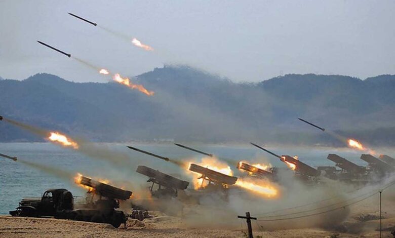 Corea del Norte dispara artillería en la frontera con el Sur 1 Corea del Norte dispara artillería en la frontera con el Sur