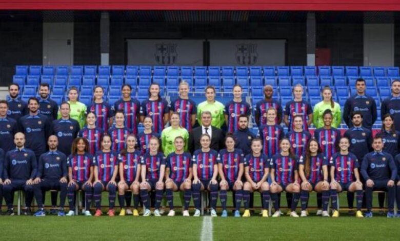 El Barça femenino ya tiene la foto oficial de la temporada 1 El Barça femenino ya tiene la foto oficial de la temporada