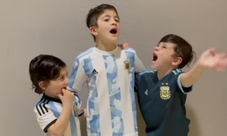 El mensaje de Thiago Messi antes de la final 1 El mensaje de Thiago Messi antes de la final