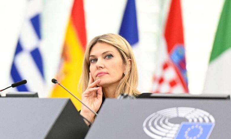 Eva Kaili, la cara más visible del escándalo de la Eurocámara, defendía a Qatar como “un modelo en derechos laborales” 1 Eva Kaili, la cara más visible del escándalo de la Eurocámara, defendía a Qatar como “un modelo en derechos laborales”