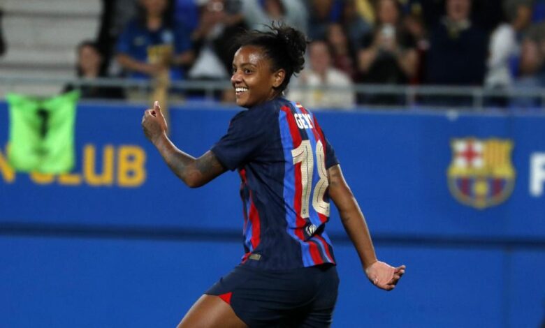 Geyse se apodera del gol en el Barça 1 Geyse se apodera del gol en el Barça