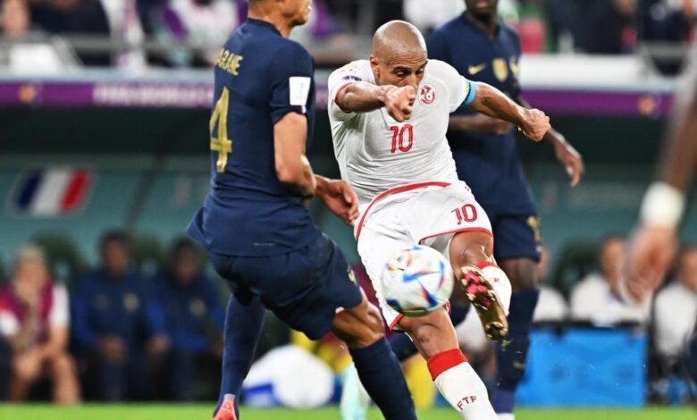 Khazri adelanta a Túnez ante Francia 1 Khazri adelanta a Túnez ante Francia