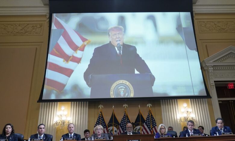 La comisión del asalto al Capitolio pide procesar a Trump por incitar a la insurrección 1 EL PAÍS