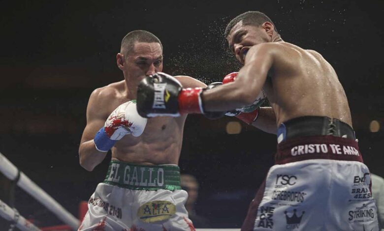 Mexicanos 'Gallo' Estrada y 'Rey' Martínez, campeones mosca y súper mosca 1 Mexicanos 'Gallo' Estrada y 'Rey' Martínez, campeones mosca y súper mosca