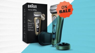 Amazon está teniendo una oferta secreta en afeitadoras eléctricas Braun