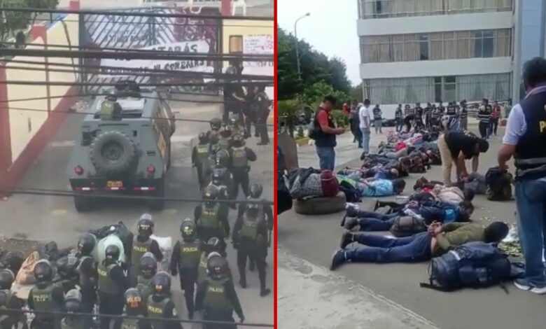 Fiscalía de Perú investiga uso de tanques para irrumpir en Universidad | Video 1 Fiscalía de Perú investiga uso de tanques para irrumpir en Universidad | Video