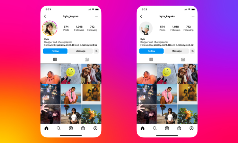La nueva foto de perfil dinámica de Instagram cambia entre tu imagen y tu avatar 1 La nueva foto de perfil dinámica de Instagram cambia entre tu imagen y tu avatar
