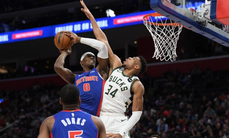 NBA: Milwaukee aplasta a Detroit en el regreso de Antetokounmpo | Video 1 NBA: Milwaukee aplasta a Detroit en el regreso de Antetokounmpo | Video